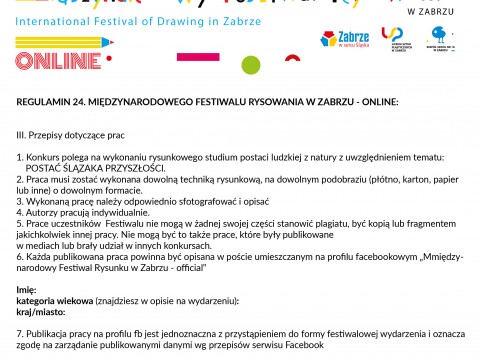 24. Międzynarodowy Festiwal Rysowania w Zabrzu